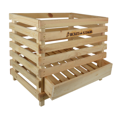 Caja Madera para Almacenaje de Patatas